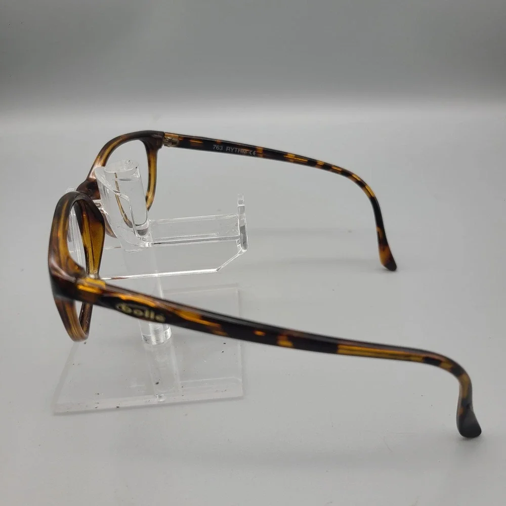 Bolle Rythm 763 Eyeglasses Tortoise Shell Cat Eye Frames Made in France Womens